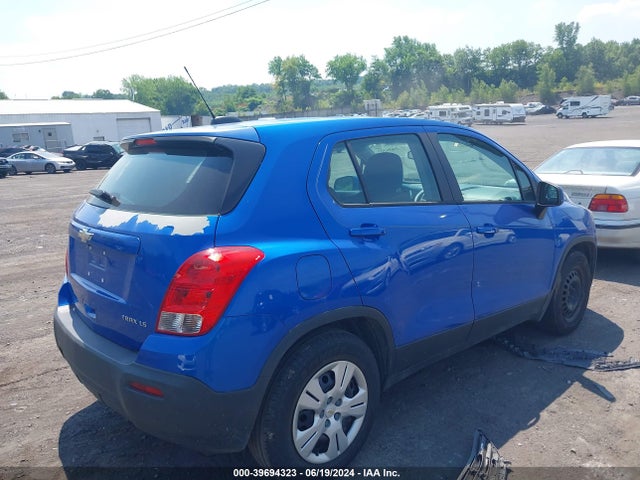 Chevrolet Trax 1ls 2015 KL7CJKSB3FB214494 Image 4