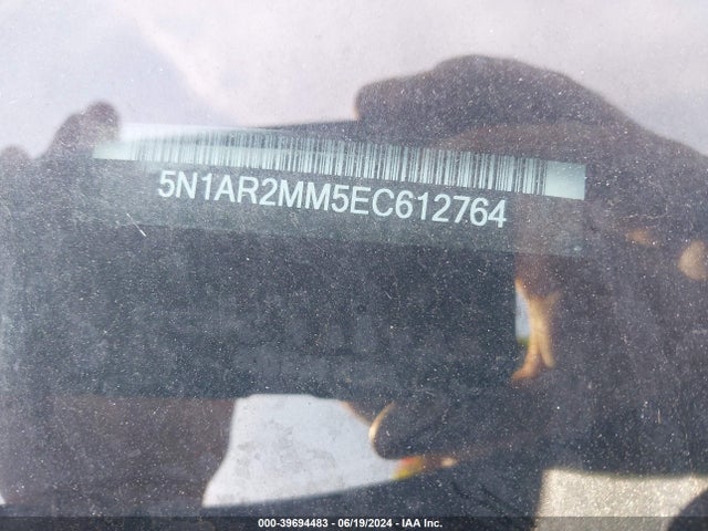 Nissan Pathfinder Platinum 2014 5N1AR2MM5EC612764 Image 12