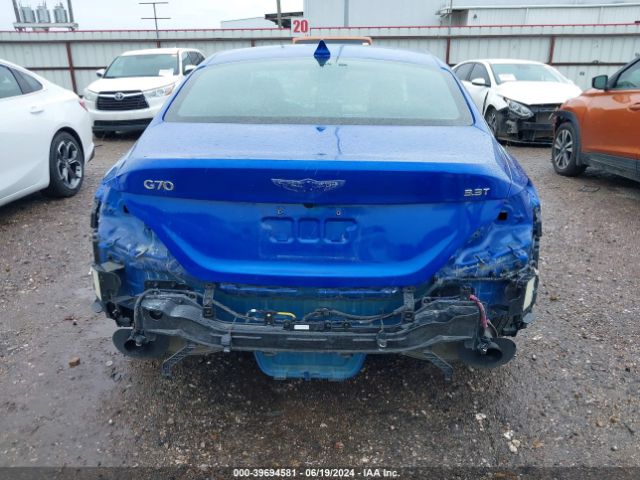 KMTG34LE4KU012623 Genesis G70 3.3t Advanced