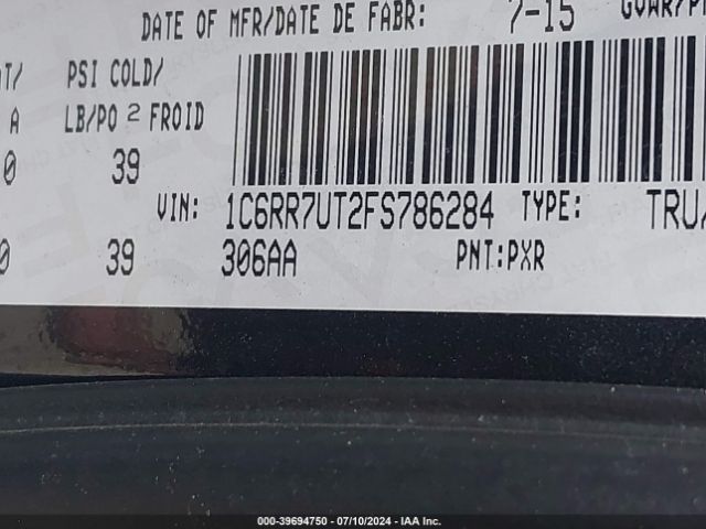 1C6RR7UT2FS786284 RAM 1500 Sport