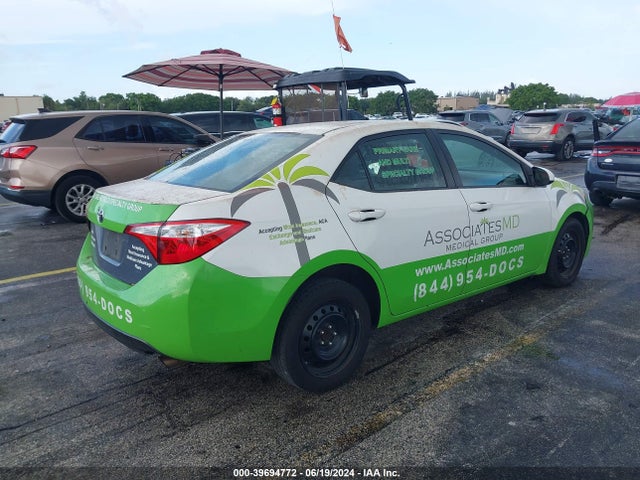 Toyota COROLLA LE 2014 2T1BURHEXEC151782 Image 4