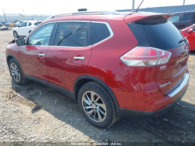 Nissan Rogue Sl 2014 5N1AT2MVXEC775050 Image 3