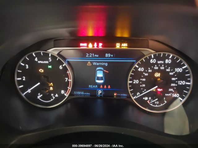 1N4BL4DW2PN381262 Nissan Altima Sv Intelligent Awd