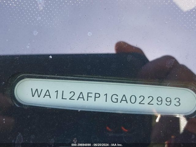 WA1L2AFP1GA022993 Audi Q5 2.0t Premium