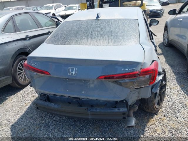2HGFE2F5XNH603360 Honda Civic Sport