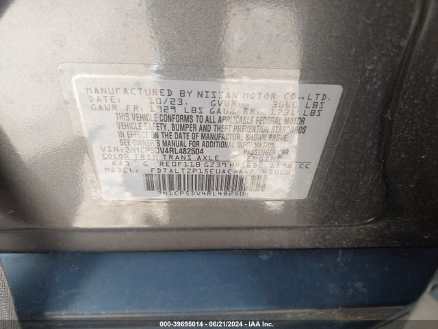 Nissan Kicks Sr Xtronic Cvt 2024 3N1CP5DV4RL482504 Image 9