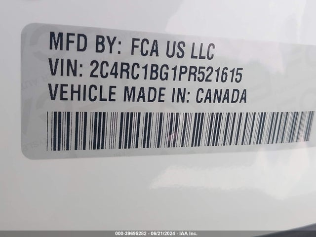 Chrysler Pacifica Touring L 2023 2C4RC1BG1PR521615 Image 9