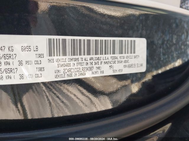 2C4RC1CG2LR234387 Chrysler Voyager Lx