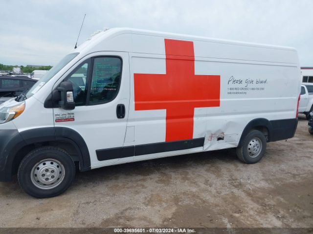 3C6URVJG8KE558003 RAM Promaster 3500 Cargo Van High Roof 159 Wb Ext