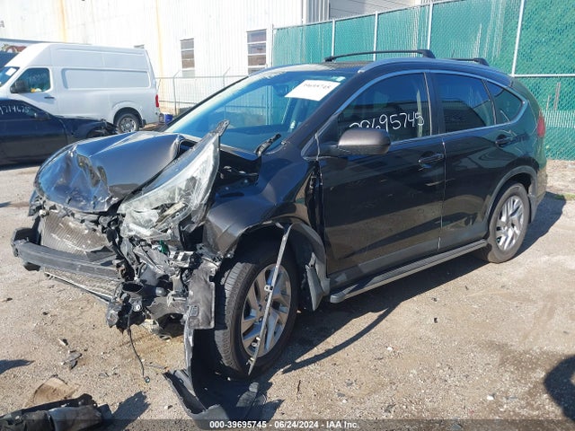 Honda Cr-v Ex-l 2015 5J6RM4H77FL112347 Image 2