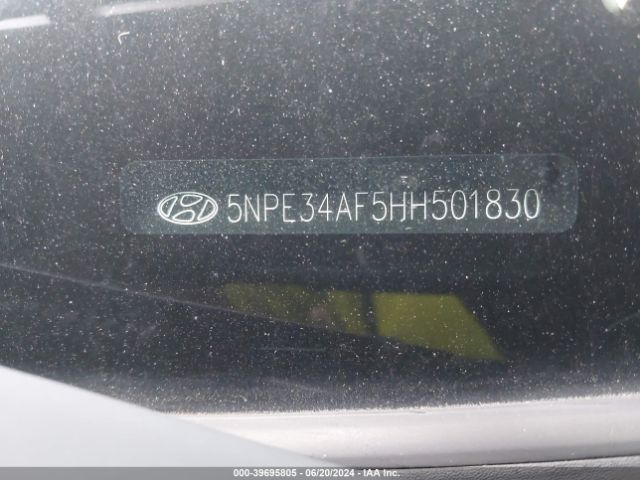5NPE34AF5HH501830 Hyundai Sonata Sport