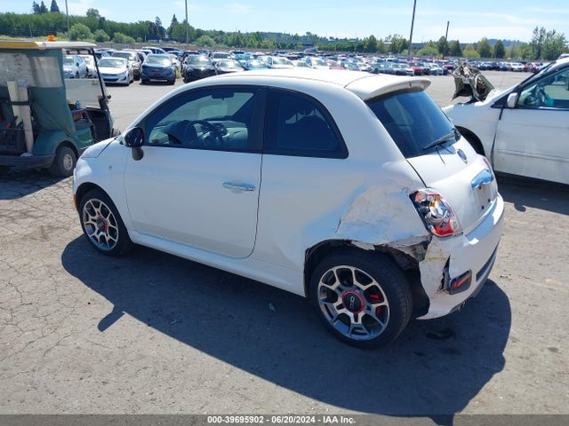 2012 FIAT 500 3C3CFFBR0CT340660 Photo 2