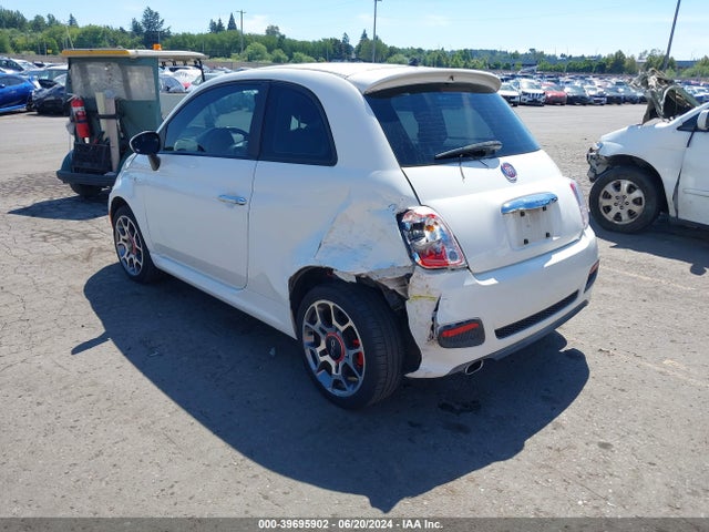 2012 FIAT 500 3C3CFFBR0CT340660 Photo 5