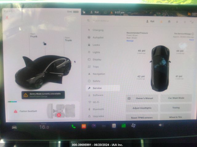 5YJ3E1EB9JF127959 Tesla Model 3 Long Range/performance