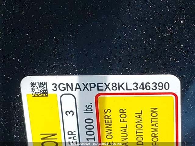 Chevrolet Equinox Premier 2019 3GNAXPEX8KL346390 Image 9