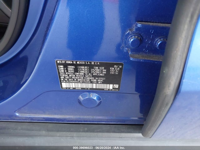 Honda HR-V EX 2018 3CZRU6H55JM725956 Image 9