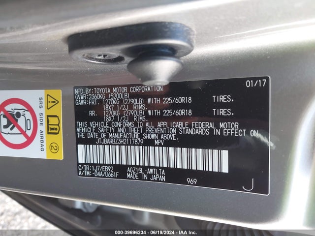 JTJBARBZ3H2117879 Lexus Nx 200t F Sport