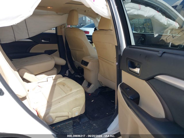 Toyota Highlander Xle 2017 5TDKZRFH7HS517398 Image 8