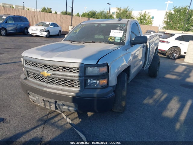 Chevrolet Silverado 1500 Wt 2015 1GCNCPEH6FZ187544 Image 2