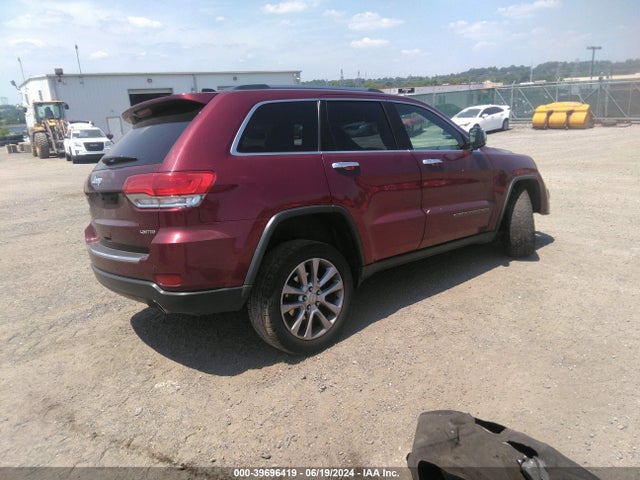 1C4RJFBG2HC954373 Jeep Grand Cherokee Limited 4x4