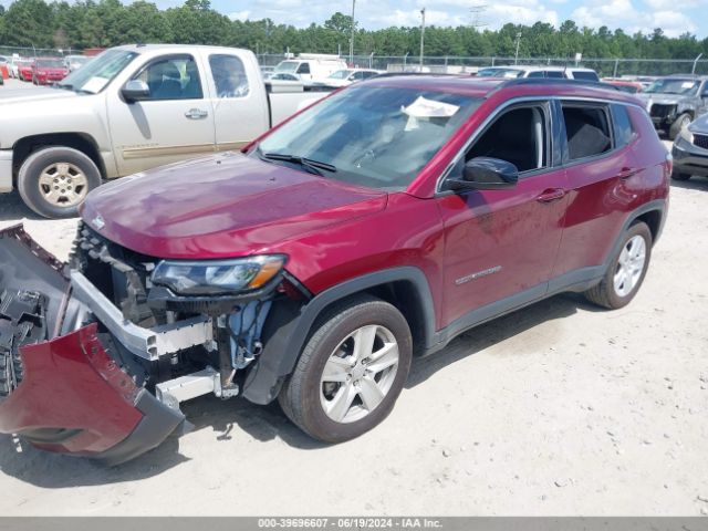 3C4NJCBB8NT119332 Jeep Compass Latitude Fwd