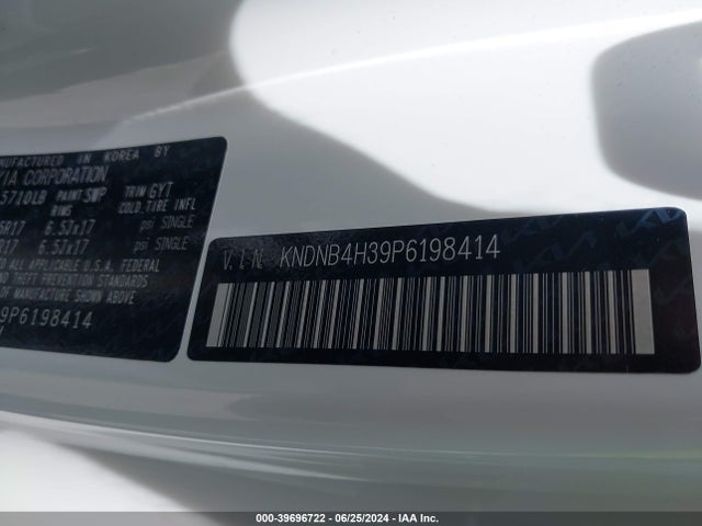 KIA Carnival Mpv Lx 2023 KNDNB4H39P6198414 Image 9