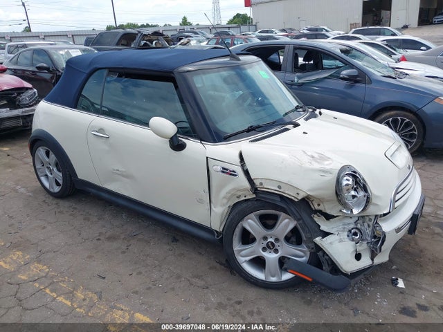 2008 MINI COOPER S WMWRH33538TU81345 Photo 0