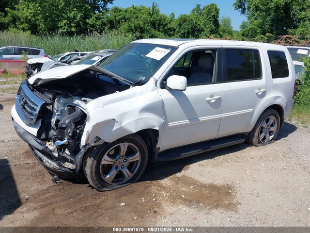 Honda Pilot Ex-l 2014 5FNYF4H72EB035500 Image 2