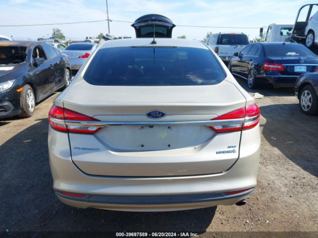 3FA6P0LU6HR317755 Ford Fusion Hybrid Se