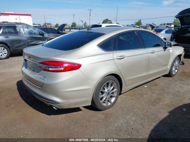 3FA6P0LU6HR317755 Ford Fusion Hybrid Se