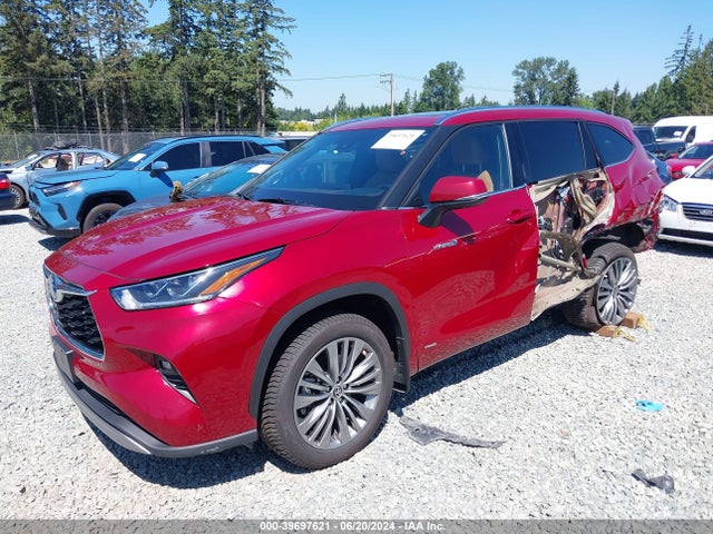 Toyota Highlander Hybrid Platinum 2020 5TDEBRCH6LS006103 Image 2