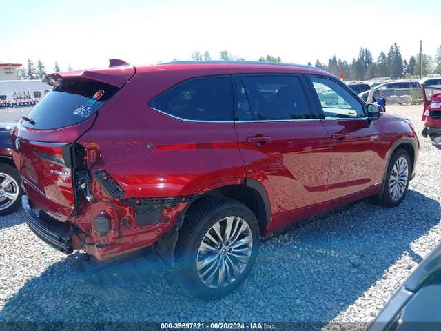 Toyota Highlander Hybrid Platinum 2020 5TDEBRCH6LS006103 Image 4