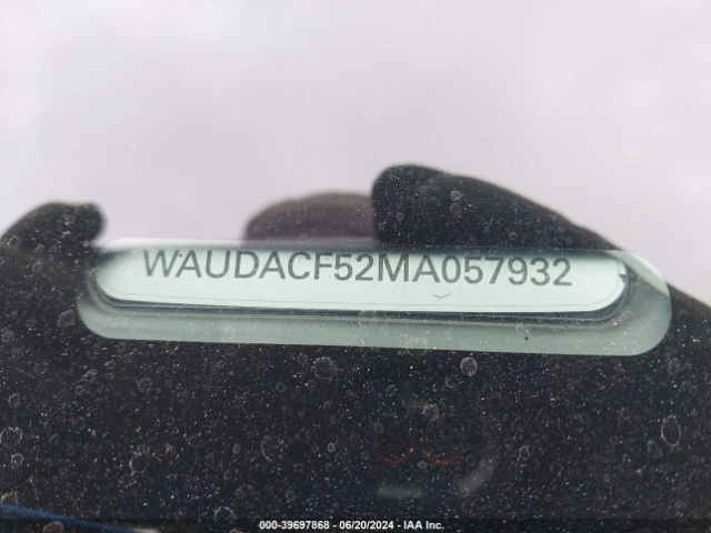WAUDACF52MA057932 Audi A5 Sportback Premium 45 Tfsi Quattro S Tronic