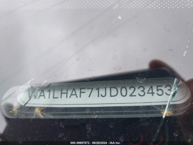 WA1LHAF71JD023453 Audi Q7 2.0t Premium