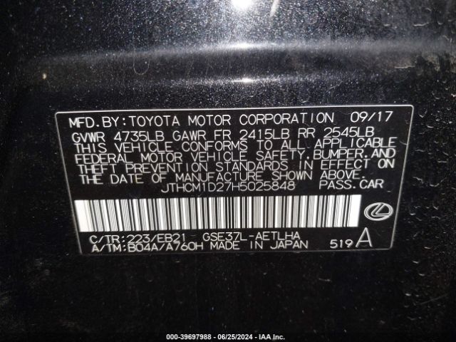 JTHCM1D27H5025848 Lexus IS 300