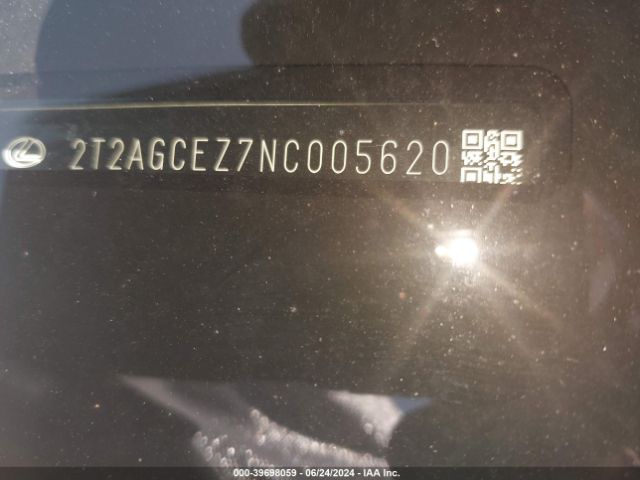 2T2AGCEZ7NC005620 Lexus NX 350