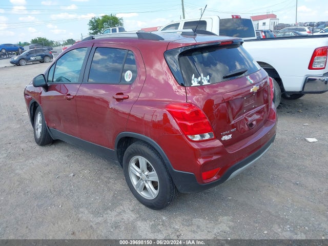 Chevrolet Trax Awd Lt 2022 KL7CJPSM4NB566979 Image 3