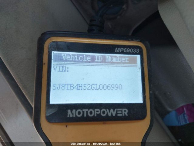 5J8TB4H52GL006990 Acura Rdx Technology