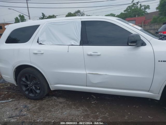 1C4SDJCTXNC202584 Dodge Durango R/t Plus Awd