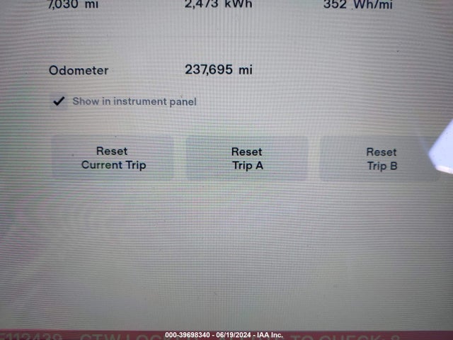 Tesla Model S 60/70/85 2015 5YJSA1E1XFF112439 Image 7