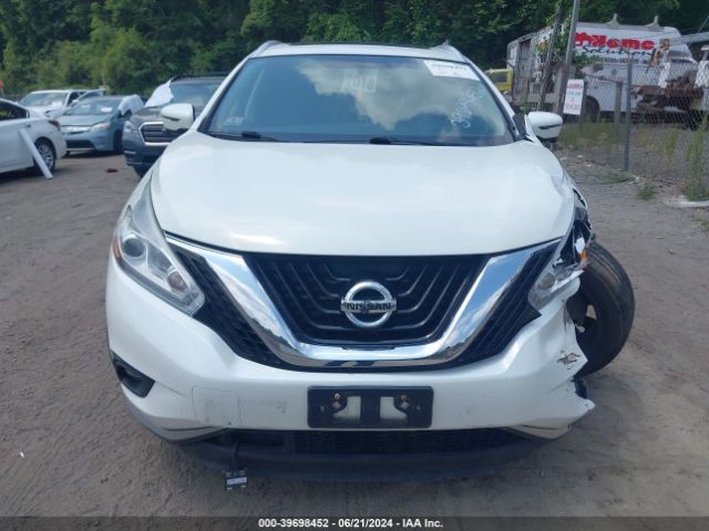 5N1AZ2MHXHN106780 Nissan Murano Platinum