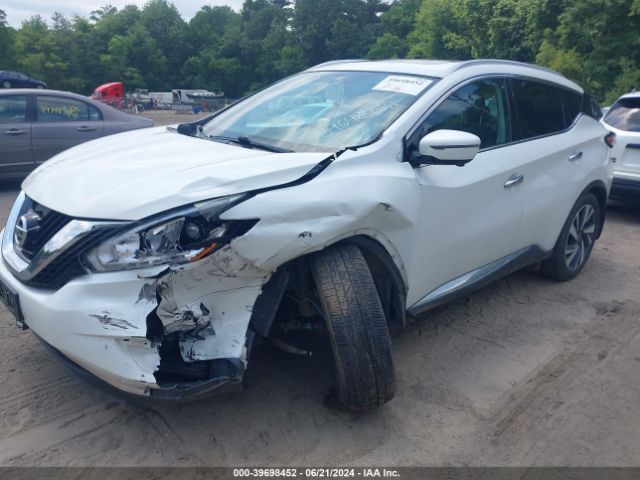 5N1AZ2MHXHN106780 Nissan Murano Platinum