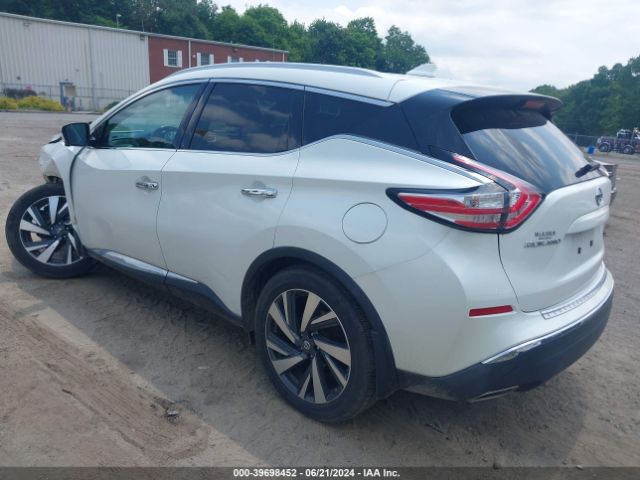 5N1AZ2MHXHN106780 Nissan Murano Platinum