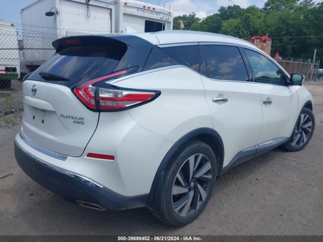 5N1AZ2MHXHN106780 Nissan Murano Platinum