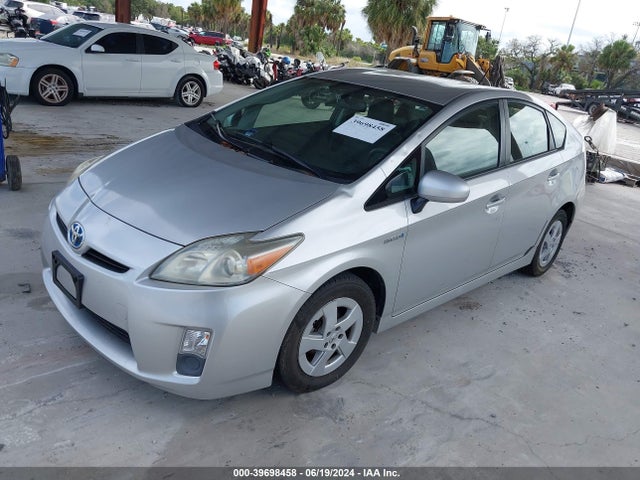 39698458 :رقم المزاد ، JTDKN3DU1A0200511 vin ، 2010 Toyota Prius Ii مزاد بيع