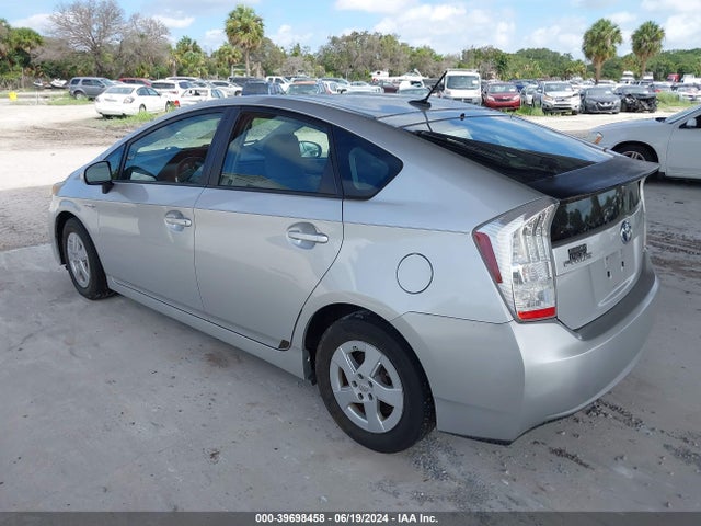 39698458 :رقم المزاد ، JTDKN3DU1A0200511 vin ، 2010 Toyota Prius Ii مزاد بيع