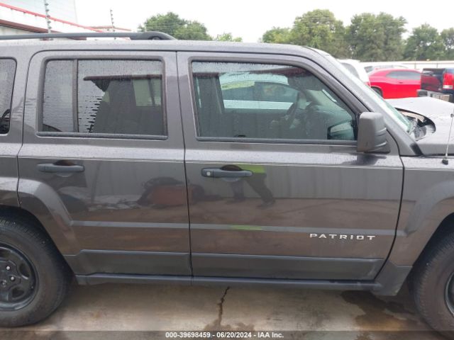 1C4NJPBA3HD118775 Jeep Patriot Sport Fwd
