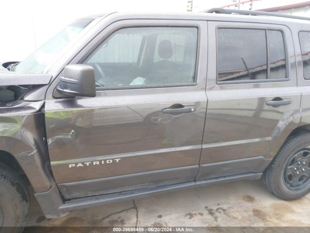 1C4NJPBA3HD118775 Jeep Patriot Sport Fwd
