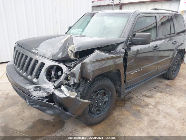 1C4NJPBA3HD118775 Jeep Patriot Sport Fwd