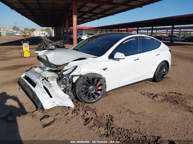 2022 TESLA MODEL Y 7SAYGDEF6NF409540 Photo 1